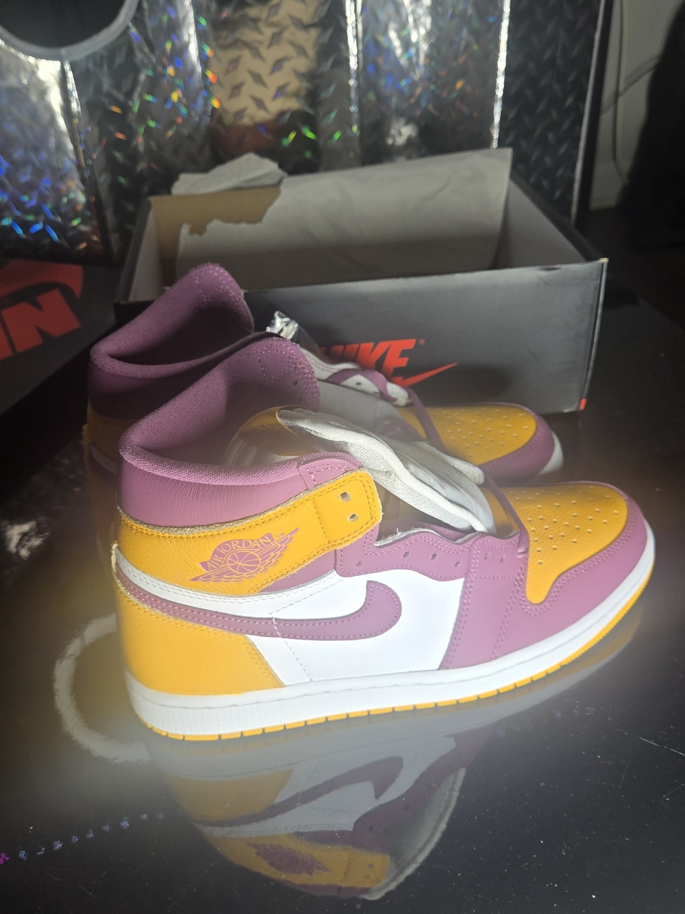 Size 9.5 - Jordan 1 Retro High OG Brotherhood 2022-Brand New With BOX!